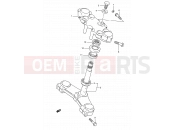 SUZUKI GSX1100F N (1992) (E03,E28,E33) 39 - STEERING STEM