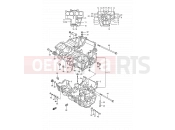 SUZUKI GSX1100F P (1993) (E03,E28,E33) 4 - CRANKCASE
