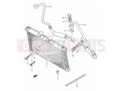 SUZUKI GSX1100F P (1993) (E03,E28,E33) 15 - OIL COOLER