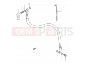 SUZUKI GSX1100F P (1993) (E03,E28,E33) 48 - CLUTCH HOSE