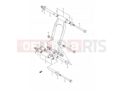 SUZUKI GSX1100F P (1993) (E03,E28,E33) 51 - REAR CUSHION LEVER