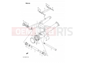 SUZUKI GSX1100G M (1991) (E03,E28,E33) 53 - REAR SWINGING ARM