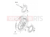 SUZUKI GSX1100G M (1991) (E03,E28,E33) 46 - FRONT WHEEL