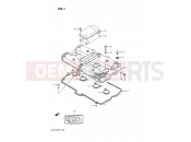 SUZUKI GSX1100G P (1993) (E03,E28,E33) 1 - CYLINDER HEAD COVER