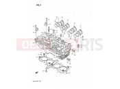 SUZUKI GSX1100G P (1993) (E03,E28,E33) 2 - CYLINDER HEAD
