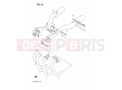 SUZUKI GSX1100G P (1993) (E03,E28,E33) 16 - MUFFLER