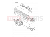 SUZUKI GSX1100G P (1993) (E03,E28,E33) 19 - CLUTCH