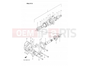 SUZUKI GSX1100G P (1993) (E03,E28,E33) 21A - SECONDARY DRIVE GEAR (MODEL N/P)