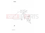 SUZUKI GSX1100G P (1993) (E03,E28,E33) 45 - FRONT FENDER