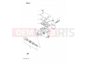 SUZUKI GSX1100G P (1993) (E03,E28,E33) 51 - FRONT MASTER CYLINDER
