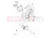 SUZUKI GSX1100G P (1993) (E03,E28,E33) 56 - REAR WHEEL