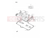 SUZUKI GSX1100F K (1989) (E02) 1 - CYLINDER HEAD COVER