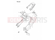 SUZUKI GSX1100F K (1989) (E02) 36A - SEAT TAIL COVER (MODEL K)