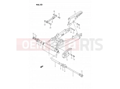 SUZUKI GSX1100F K (1989) (E02) 50 - REAR SWINGING ARM