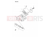 SUZUKI GSX1100F K (1989) (E02) 47A - FRONT MASTER CYLINDER (MODEL K/L/M/N/P/R)