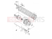 SUZUKI GSX1100F M (1991) (E02) 16 - CLUTCH