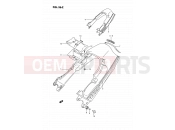 SUZUKI GSX1100F M (1991) (E02) 36C - SEAT TAIL COVER (MODEL M)