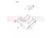 SUZUKI GSX1100F M (1991) (E02) 38C - FRAME COVER (MODEL M)