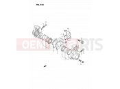 SUZUKI GSX1100F M (1991) (E02) 45A - FRONT CALIPERS (MODEL K/L/M/N)