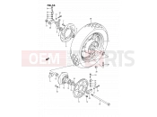 SUZUKI GSX1100F M (1991) (E02) 54 - REAR WHEEL