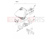 SUZUKI GSX1100F N (1992) (E02) 27 - REAR COMBINATION LAMP