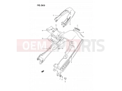 SUZUKI GSX1100F N (1992) (E02) 36D - SEAT TAIL COVER (MODEL N/P/R)