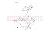 SUZUKI GSX1100F N (1992) (E02) 38D - FRAME COVER (MODEL N/P/R)
