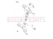 SUZUKI GSX1100F N (1992) (E02) 40 - STEERING STEM