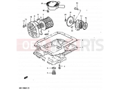 SUZUKI GSX1100 D (1983) 9 - OIL PUMP - OIL FILTER