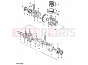 SUZUKI GSX1100 D (1983) 10 - CRANKSHAFT