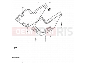 SUZUKI GSX1100 D (1983) 60 - FRAME COVER (GSX1100EXD)