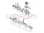 SUZUKI GSX1100 X (1999) 7 - CRANKSHAFT