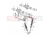 SUZUKI GSX1100 X (1999) 9 - CAM SHAFT - VALVE