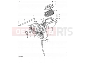 SUZUKI GSX1100 X (1999) 12 - AIR CLEANER
