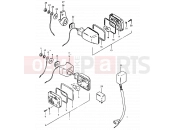 SUZUKI GSX1100 X (1999) 28 - TURN SIGNAL LAMP (E02, E21)