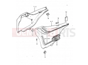 SUZUKI GSX1100 X (1999) 60 - FRAME COVER (GSX1100X, EX)