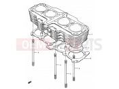 SUZUKI GSX1100E / GSX1100ES / GSX1100EF / GS1150EF G (1986) 3 - CYLINDER (-E.NO,101424)