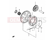 SUZUKI GSX1100E / GSX1100ES / GSX1100EF / GS1150EF G (1986) 10 - STARTER CLUTCH