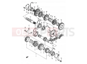 SUZUKI GSX1100E / GSX1100ES / GSX1100EF / GS1150EF G (1986) 18 - TRANSMISSION