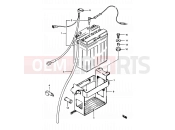 SUZUKI GSX1100E / GSX1100ES / GSX1100EF / GS1150EF G (1986) 23 - BATTERY