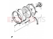 SUZUKI GSX1100E / GSX1100ES / GSX1100EF / GS1150EF G (1986) 27 - HEADLAMP (GSX1100EE/EF/EG)