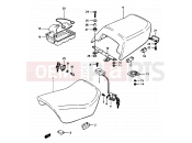 SUZUKI GSX1100E / GSX1100ES / GSX1100EF / GS1150EF G (1986) 42 - SEAT