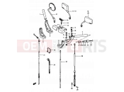 SUZUKI GSX1100E / GSX1100ES / GSX1100EF / GS1150EF G (1986) 59 - HANDLEBAR (GSX1100EE)