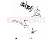 SUZUKI GSX1100E / GSX1100ES / GSX1100EF / GS1150EF G (1986) 62 - RIGHT HANDLE SWITCH