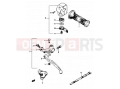 SUZUKI GSX1100E / GSX1100ES / GSX1100EF / GS1150EF G (1986) 63 - LEFT HANDLE SWITCH (GSX1100EE/EF/EG)