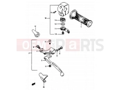 SUZUKI GSX1100E / GSX1100ES / GSX1100EF / GS1150EF G (1986) 64 - LEFT HANDLE SWITCH