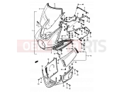 SUZUKI GSX1100E / GSX1100ES / GSX1100EF / GS1150EF G (1986) 81 - COWLING (GSX1100EFE)