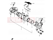 SUZUKI GSX1100E / GSX1100ES / GSX1100EF / GS1150EF G (1986) 65 - FRONT CALIPERS
