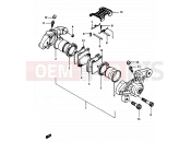 SUZUKI GSX1100E / GSX1100ES / GSX1100EF / GS1150EF G (1986) 74 - REAR CALIPERS