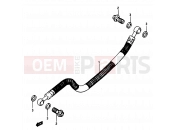 SUZUKI GSX1100E / GSX1100ES / GSX1100EF / GS1150EF G (1986) 75 - REAR BRAKE HOSE